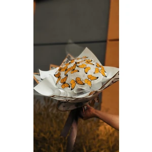 By Shopping LED Işıklı Kelebek Buketi - Kalite Büyük Boy Buket - Hediyelik - Kelebek Buketi - Sevgiliye Hediye Buket