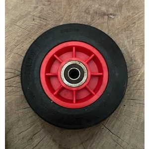 17 cm Ağır Yük Taşıma Tekeri 350KG Süt Makina Tekeri Göbek Çapı 15 mm