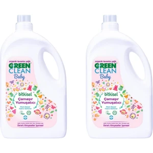U Green Clean Baby Bitkisel Yumuşatıcı 2x 2750 ml Lavanta