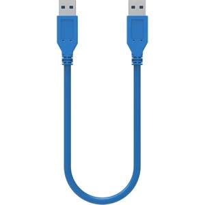 30CM USB 3.0  Type-A(Erkek) To Type-A (Erkek) Uzatma Veri Aktarım Kablosu