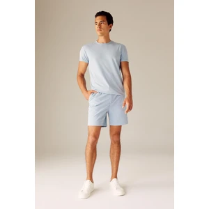 Regular Fit Düz Paça Gabardin Bermuda X3210AZ23HS
