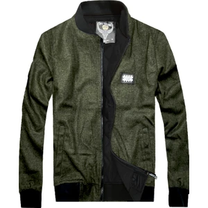 Bill The King Slim Fit Kaşe Kolej Mont Haki