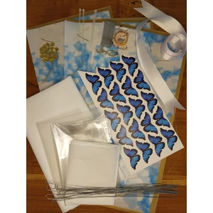 By Shopping Kelebek Buket Yapım Seti - Kelebek Buket Için Gereken Tüm Malzemeler Al-Yap - Hobi - Eğlence - Dıy