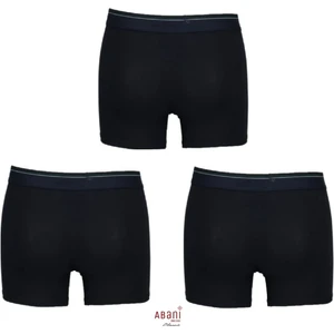 Nbb 735 Modal Erkek Boxer Çok Lacivert Abani Classic 3'lü Paket