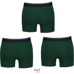 Nbb 735 Modal Erkek Boxer Çok Yeşil Abani Classic 3'lü Paket