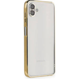 Samsung Galaxy A04 Kılıf Razer Lens Çerçeveli Silikon Kapak