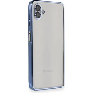 Samsung Galaxy A04 Kılıf Razer Lens Çerçeveli Silikon Kapak