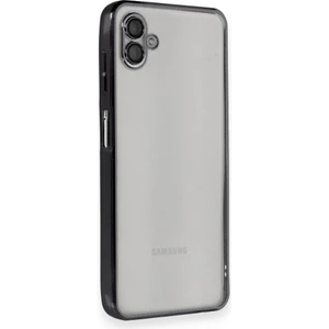 Samsung Galaxy A04 Kılıf Razer Lens Çerçeveli Silikon Kapak