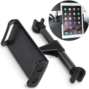 Coverzone Araba Koltuk Arkası Telefon ve Tablet Tutucu 360 Derece Dönebilen Dik ve Yatay Konumlandırılabilen 4 Inç ve 11 Inç Arası Cihazlar Için Uygun NRT-082