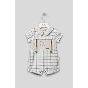 Helikopter Baskılı Düğme Detaylı Bayramlık   Tulum 12701