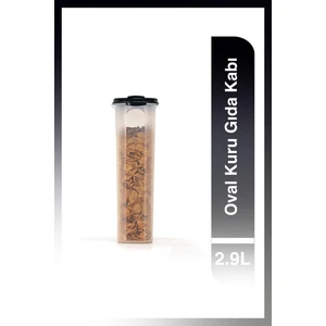 Oval Kuru Gıda Kabı 2,9 lt