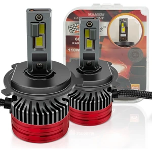 LED Far Ampulü Canbus 110W 22000LM Beyaz Işık H4 12-30V / LAAM920