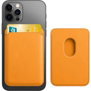 Case 4U Renkli Özel Tasarım Hardal Iphone 12 12 Pro 12 Pro Max 13 13 Pro 13 Pro Max 14 14 Plus 14 Pro 14 Pro Max Uyumlu Magsafe Cüzdan Kartlık