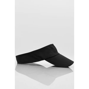 Kadın Uv Koruyucu Vizör Kasket Siperlik Şapka - Siyah