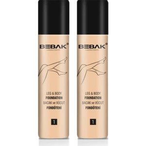 Bacak Fondöteni Light Tone (Açık Ton) 1 Numara 75 ml 2 Adet