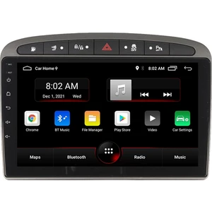 New Space Peugeot 308 Android 4gb Ram 64GB Rom Carplay 8 Çekirdek Navigasyon Multimedya