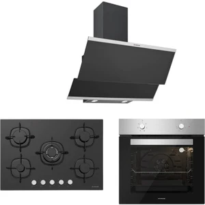 BO6501X01 - CS5365B01 - 3420 Classy 60 Siyah Ankastre Set