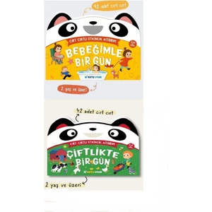 Bi Kutu Oyun -Cırt Cırtlı Etkinlik Kitabım -Bebeğimle Bir Gün Çiftlikte Bir Gün 2 Kitap