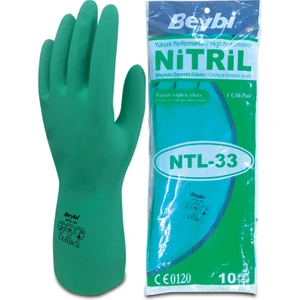 NTL33 Nitril Iş Eldiveni 9 Beden