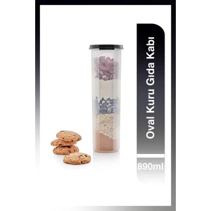 Oval Kuru Gıda Kabı 4 / 890ML