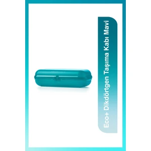 Eco+ Mavi Taşıma Kabı Çok Amaçlı Kullanım için Sızdırmaz 22.5 x 12.3 x 6.8 cm