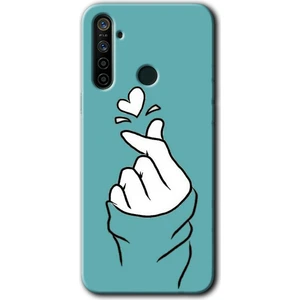 Realme 6i Kılıf Hd Desen Baskılı Arka Kapak - Mutluluk