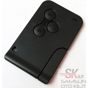 Skilit Samsun Oto Kilit Renault Megane 2 Scenic 2 Içi Boş Kart Kumanda Kabı Geçme Çıt Çıtlı