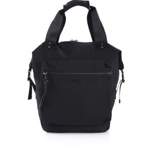 Siyah 17154 Kadın Omuz ve Sırt Çantası