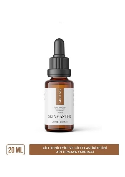 Skınmaster Cilt Yenilenmesine ve Tazelenmesine Ginseng Serum ( Ginseng Özü %5 + Niacinamide + Ha) fiyatları