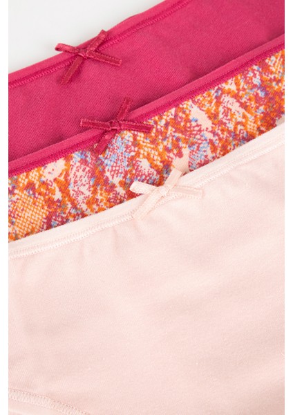 Açık Renkli Snake 3Lü Slip Külot fiyatları