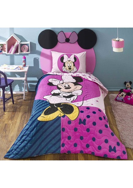 Disney Minnie Mouse Smile Tek Kişilik Complete Set