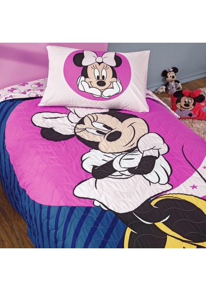 Disney Minnie Mouse Smile Tek Kişilik Complete Set
