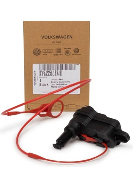 Audi A3 2014 Model Sonrası Yakıt Depo Kapak Motoru Orijinal 8V0862153A