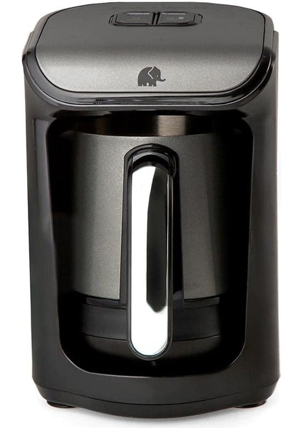 X joy 1884H Antrasit Inox Sütlü Içecek Hazırlama Fonskiyonlu Türk Kahve Makinesi