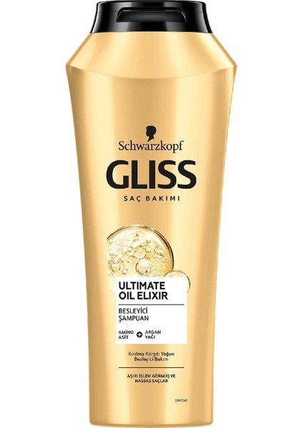 Schwarzkopf Ultimate Oil Elixir Şampuan 500 Ml 1 Paket