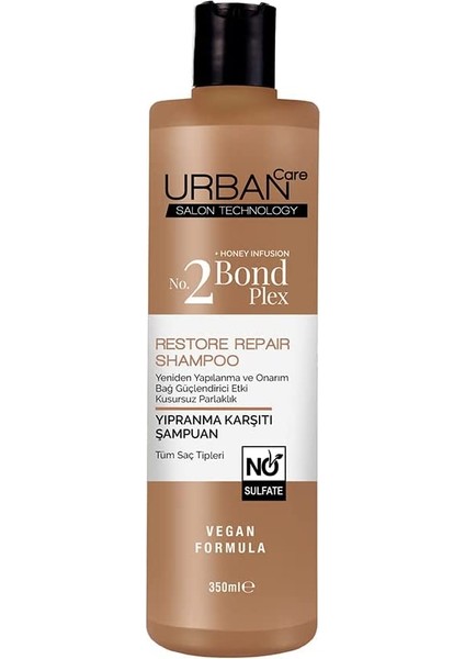 Care No:2 Bond Plex Şampuan 350 Ml