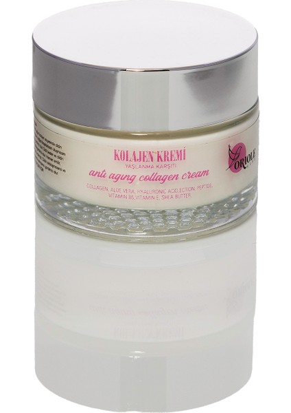 Kolajen Kremi - Anti Aging Collagen Cream - Hyalüronik Asit, Peptide, Shea Butter