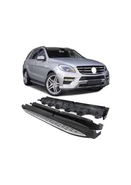 Mercedes W166 ml Yan Basamak Marşbiyel Koruma 2012+