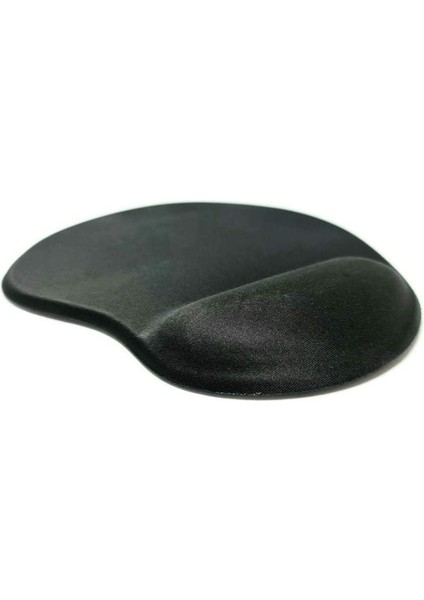 300521 Bileklik Destekli Siyah Mouse Pad