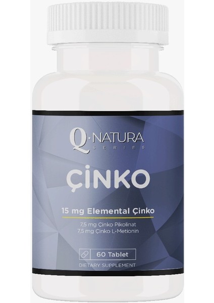 Çinko 60 Tablet