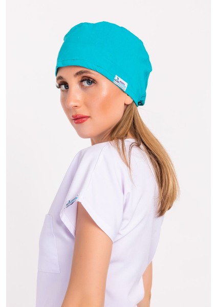 Düz Turkuaz Mavi Bone modelleri