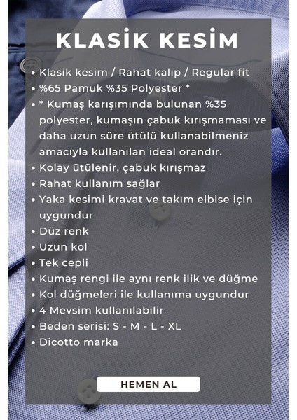 Beyaz Rahat Kesim Cepli Uzun Kol Regular Fit Erkek Gömlek  - 150-1