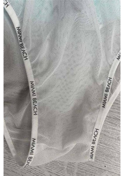 Mint Likralı Esnek Kumaş Su Itici Özellikli Düz Renk Erkek Plaj Deniz Şort Mayo - 2201-MINT indirimleri