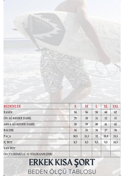 Somon Kısa Model Su Itici Özellikli Düz Renk Erkek Mini Plaj Deniz Şort Mayo - 2202-SOMON fırsatları