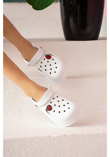 Uğur Böceği Eva Comfort Taban Günlük&plaj Kadın Sandalet DNZ95