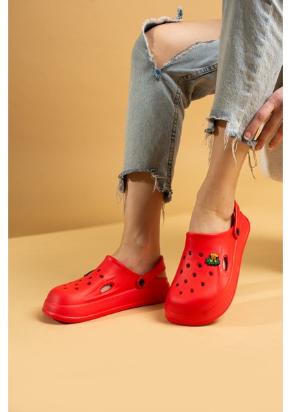 Uğur Böceği Eva Comfort Taban Günlük&plaj Kadın Sandalet DNZ95