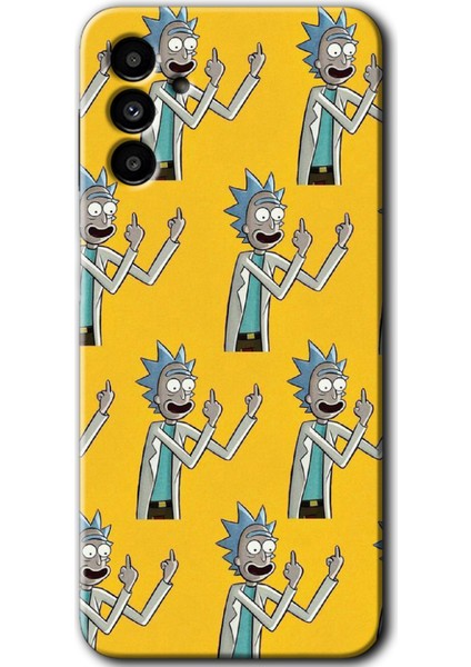 Galaxy M23 Kılıf Hd Desen Baskılı Arka Kapak - Rick Felsefesi