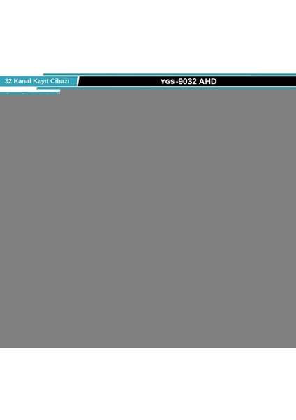24 Kameralı 2 Mp Ahd Güvenlik Kamera Sistemi