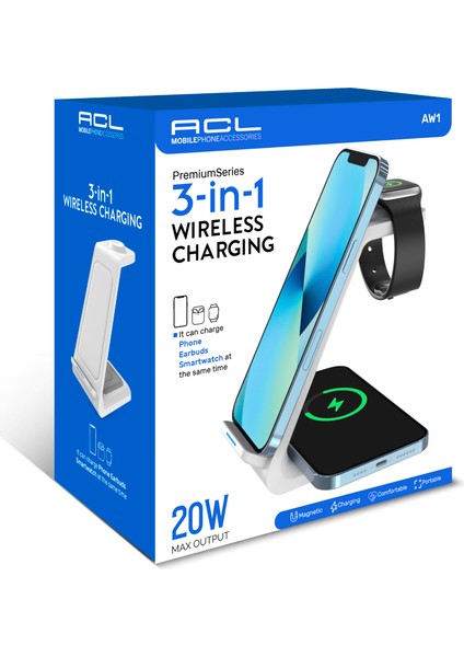 Wıreless Manyetik Şarj Cihazı Powerbank