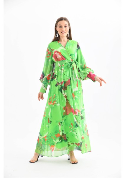 Kadın Şifon Elbise Benetton 30405